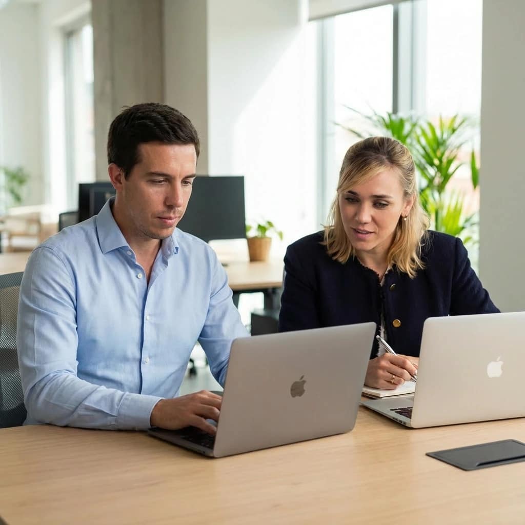 Nosotros 1 xavi y alba, fundadores de sellerproject