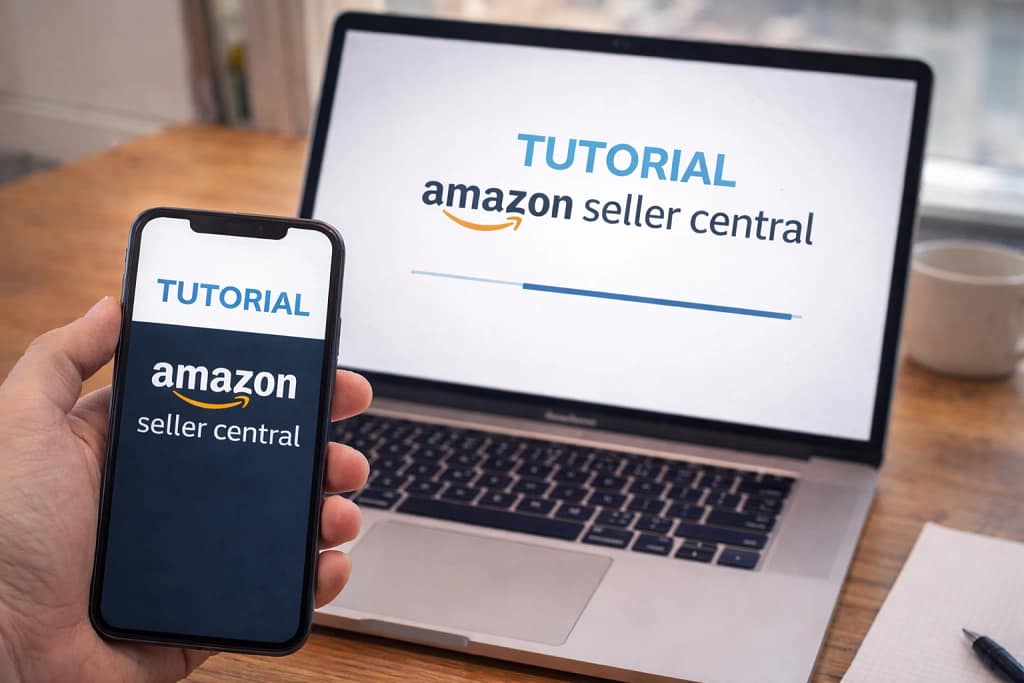 Tutorial de cómo crear cuenta en Amazon Seller Central 103 tutorial seller central