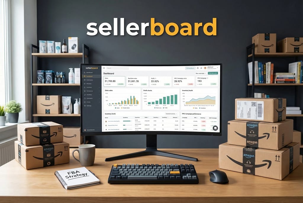 Sellerboard: tu gestor privado imprescindible para vender en Amazon FBA 12 imagen donde se muestra el software de sellerboard abierto